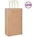 Sacchetti di Carta 250 pz con Manici Marrone 21x11x36 cm - Foto miniatura 1