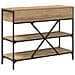 Tavolo Console Rovere Artigianale 100x34.5x75 cm Legno ingegnerizzato - Foto miniatura 7