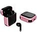 Auricolari Bluetooth 5.4 True Wireless Con Custodia Di Ricarica - Suono Immersivo E Autonomia Estesa Pink - Foto miniatura 1