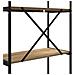 Libreria rovere artigianale 80 x 30 x 109 cm Legno multistrato - Foto miniatura 9