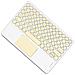 Tastiera Bluetooth Con Tasti Rotondi E Touchpad - Compatibile Con Ipad, Tablet E Smartphone Yellow - Foto miniatura 2