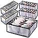 Set Di 5 Scatole Portaoggetti Separate - Organizzatore Per Pantaloni, Calze E Biancheria Intima - Foto miniatura 1
