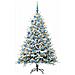 Albero di Natale artificiale preilluminato con set di palline - Foto miniatura 3