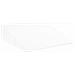 Cuscino a Wedge Bianco 69 x 64 x 19 cm Schiuma Memory - Foto miniatura 1