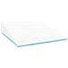 Cuscino a Wedge Bianco 69 x 64 x 19 cm Schiuma Memory - Foto miniatura 3