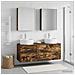 Set di mobili per il bagno 5 pcs Rovere Fumo - Foto miniatura 2