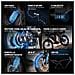 Bicicletta Elettrica X5 Da 250w Dotata Di Una Batteria Rimovibile 48V 15Ah 20 Pollici Fat Tire Ebike Autonomia 60-80km - Foto miniatura 8