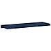 Cuscino per panchina Corduroy Morbido Blu navy Profondità 35 cm - Foto miniatura 7