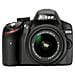 D3200 Nero Kit 18-55 VR II Sensore CMOS Risoluzione 24,2 Mpx Processore EXPEED 3 Display 3" Filmati Full HD - Foto miniatura 2