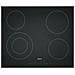 Piano Cottura HIC 64401 in VetroCeramica 4 Zone Cottura da 60 cm Colore Nero - Foto miniatura 1