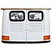 Credenza Camion In Legno Massello Di Mango Bianco - Foto miniatura 5