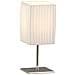 Lampada Da Scrivania Bailey Cromo Bianco 10x10x26 Cm 24660 - Foto miniatura 1