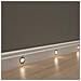 Kit N. 5 Led (+ Cavi Di Estensione 5x1mt) Per Battiscopa - Foto miniatura 1