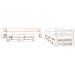 Set Divani Da Giardino Su Pallet 6 Pz Legno Fsc Bianco - Foto miniatura 2