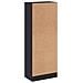Libreria a 3 Ripiani Grigia 40x24x109 cm in Legno Multistrato - Foto miniatura 2