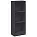Libreria a 3 Ripiani Grigia 40x24x109 cm in Legno Multistrato - Foto miniatura 1