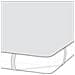 14u2090200001002 (se1) Coprimaterasso Cotone Bianco 270x 50x 380cm - Foto miniatura 2