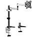 Bp0076 Supporto Da Tavolo Per Tv A Schermo Piatto 68,6 Cm (27"") Morsa / bullone Di Ancoraggio Nero, Acciaio Inossidabile - Foto miniatura 6