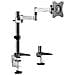 Bp0076 Supporto Da Tavolo Per Tv A Schermo Piatto 68,6 Cm (27"") Morsa / bullone Di Ancoraggio Nero, Acciaio Inossidabile - Foto miniatura 1