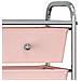 Carrello Portaoggetti Mobile Con 4 Cassetti Rosa In Plastica - Foto miniatura 6