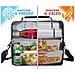 Zaino Borsa Termica Porta Alimenti da 22 Litri con 3 Scomparti e Tracolla - Foto miniatura 5