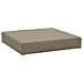 Cuscino per Pallet Tortora 60x60x6 cm in Tessuto Oxford - Foto miniatura 1