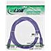 SF / UTP Cat5e 0.3m 0.3m Cat5e SF / UTP (S-FTP) Porpora cavo di rete - Foto miniatura 2