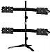 DS410 60" Fixed flat panel floor stand Nero base da pavimento per tv a schermo piatto - Foto miniatura 1