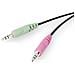 Ew3562 Cuffia Professionale con Microfono per PC con Controllo Volume, Notebook, Laptop, Doppio Jack 3.5 mm (1Xaudio 1Xmic), Auricolari Imbottiti, Cavo 2 m - Foto miniatura 5