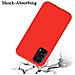 Custodia Compatibile Con Oppo Find X3 Lite In Liquid Rosso - Coperchio Protettivo In Silicone Tpu Flessibile - Foto miniatura 3
