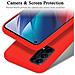 Custodia Compatibile Con Oppo Find X3 Lite In Liquid Rosso - Coperchio Protettivo In Silicone Tpu Flessibile - Foto miniatura 4