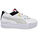 Cali Sport Wh Pelle Scarpe Sneakers Per Donna - Foto miniatura 1