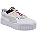 Cali Sport Wh Pelle Scarpe Sneakers Per Donna - Foto miniatura 2