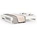 Dormeuse Estraibile Bianca 2x (75x190) Cm Legno Massello Di Pino - Foto miniatura 2