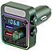 Trasmettitore Fm Bluetooth Per Auto Bluetooth V5.0 Verde - Foto miniatura 4