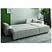 Cosy Divano Letto Angolare 4 Posti In Velluto A Coste Beige - Foto miniatura 10
