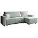 Cosy Divano Letto Angolare 4 Posti In Velluto A Coste Beige - Foto miniatura 6