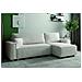 Cosy Divano Letto Angolare 4 Posti In Velluto A Coste Beige - Foto miniatura 13
