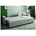 Cosy Divano Letto Angolare 4 Posti In Velluto A Coste Beige - Foto miniatura 8