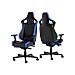 EPIC Compact Sedia da gaming per PC Seduta imbottita Nero, Blu - Foto miniatura 2