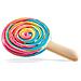 58754EU - Materassino Gonfiabile Mare Lollipop Rainbow, 198x127x25 cm - Foto miniatura 1
