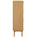 Scarpiera Olden Marrone 55x35x120 Cm In Legno Massello Di Pino - Foto miniatura 7
