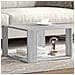 Tavolino Salotto Grigio Sonoma 51,5x51,5x30cm Legno Multistrato - Foto miniatura 1