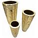 Portavasi Goldely Tris Cm Ø 50,8x114,9-40x92,7-29,8x70,5 - Foto miniatura 1