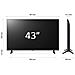 TV UHD 43'' 4K, Processore a5 Gen6, HDR10, 20W, 3 HDMI, Game Optimizer, Wi-Fi 5, Smart TV WebOS 23 - Foto miniatura 8