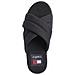 Lettering Flatform Sandal Sandali Sintetico Scarpe Donna Nero Eu 36, En0en02465 Bds - Foto miniatura 3