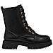 Lace Boot Black Gold Stivali Sintetico E Tessile Scarpe Donna Nero Eu 36, 1-25906-41 048 - Foto miniatura 2