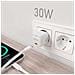 ASCH-30W1P018-W Caricabatterie per dispositivi mobili Universale Bianco AC Ricarica rapida Interno - Foto miniatura 5