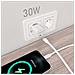 ASCH-30W1P018-W Caricabatterie per dispositivi mobili Universale Bianco AC Ricarica rapida Interno - Foto miniatura 6