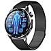 Smartwatch Con Ecg, Cardiofrequenzimetro, Pressione Sanguigna E Contapassi Black Milanese Strap - Foto miniatura 3